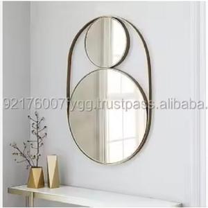 Espejo de pared redondo bohemio ecológico de alta calidad para decoración del hogar, espejos de pared de diseño moderno, decoración del hogar - Product Image 5