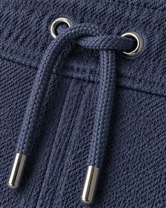 Men Steel Blue Slim Fit Casual Jogger Pants Elastic Waist <b>Drawstring</b> <b>Trousers</b> Soft Fabric Comfortable Daily Wear Stylish Look - Product Image 6
