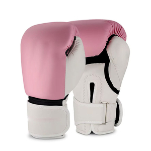 Gants de boxe professionnels personnalisés de qualité supérieure en cuir de vache véritable et PU, pour l'entraînement professionnel, avec lacets de haute qualité - Product Image 3