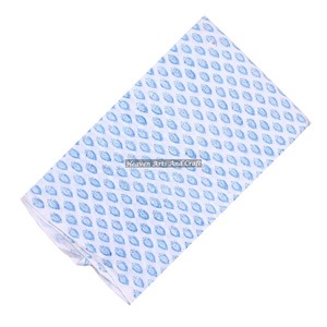 Tela de algodón orgánico 100% estampado de bloque de mano Material de costura suave vestidos camisa acolchado ropa de bebé-Jaipur estampado Kaftan Kimono - Product Image 1