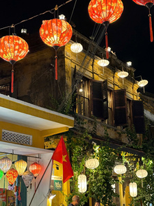 Linternas de seda hechas a mano, linternas de bambú y seda, iluminación colgante para jardín, fiestas, bodas, linternas de seda de Vietnam - Product Image 3