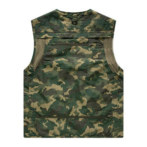 Chaleco de Caza de Invierno de Alta Calidad, Estilo Único, Transpirable, Impermeable, Cortavientos, de Lona, con Diseño de Logotipo Personalizado, Ropa Exterior para Hombre - Product Image 4