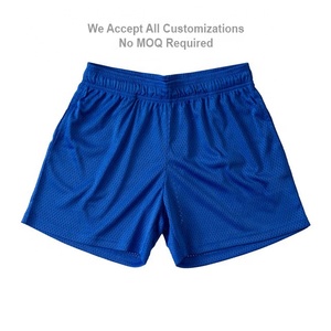 ECONEX SPORTS 2025 venta al por mayor verano hombres American Ice Silk Mesh Sports Shorts 100% poliéster secado rápido estilo Casual - Product Image 2