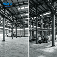 Taller de Estructura de Acero Prefabricada de Gran Envergadura, Alta Resistencia Q355B, Fábrica Industrial con Viga para Grúa y Conexión por Pernos