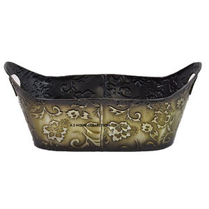 Seau de Noël en métal galvanisé de qualité supérieure avec poignée en bois, vierge pour sublimation, en promotion - Product Image 6