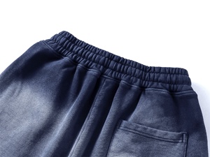 Shorts pour hommes en tricot imprimé, taille mi-haute, longueur genou, personnalisables avec logo OEM, style décontracté, respirant, de haute qualité, en tissu épais, vente en gros - Product Image 3