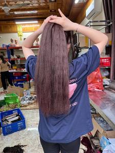 ผมต่อผมตรงแบบม้วน12A ผมมนุษย์ผมคนเวียดนามผมตรงแบบม้วน - Product Image 4