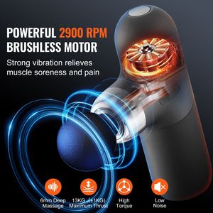 Mini Pistola per Massaggio Portatile per Tessuti Profondi e Percussione Muscolare, Dispositivo Manuale per Alleviare il Dolore di Atleti, per Testa e Corpo - Product Image 2
