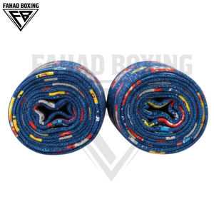 Bandes de boxe personnalisées par sublimation pour enfants, protège-poignets hautement élastiques pour l'entraînement junior, accessoires de boxe durables en coton pour l'entraînement - Product Image 2