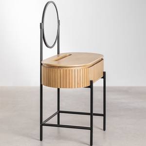 Vandana Terra Arion mango wood <b>dressing</b> <b>table</b> - Product Image 3