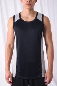 <b>Mens</b> Custom Logo Breathable Plus Size Cotton Gym Muscle Tank Top Sleeveless Sportswear <b>Singlet</b> Workout Fitness Vest Graphic <b>mens</b> - Product Image 1