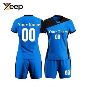 ชุดวอลเลย์บอล XEEP รุ่นขายดีที่สุดสำหรับผู้ใหญ่ ยูนิเซ็กซ์ ผลิตจากโพลีเอสเตอร์ XC-VU-30 ระบายอากาศได้ดี บริการ OEM ปรับแต่งได้ พร้อมบริการพิมพ์ลายแบบรีดร้อน - Product Image 1