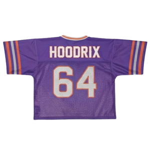 Camiseta de lacrosse Hoodrix con diseño personalizado por sublimación, transpirable, sin olor, para hombre, 100% poliéster, ropa deportiva de equipo. - Product Image 2