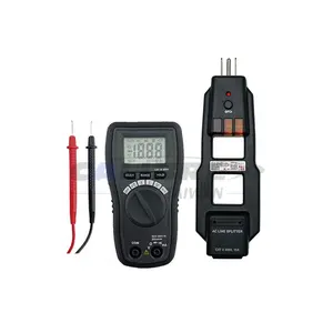 Calibre Diagnostic & Elektrische Gereedschappen Ac/Dc Stroom Spanning Digitale Multimeter Tester En Ac Lijn Splitter Set