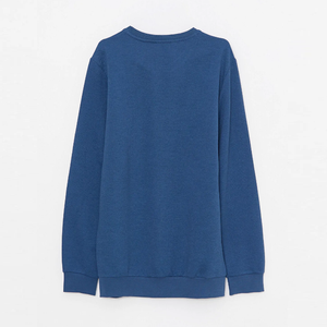 Sudadera de Algodón Tejido para Hombre, Manga Larga, Cuello Redondo, Patrón 3D, Impresión Digital, Ropa Deportiva Casual, Logotipo Personalizado - Product Image 6