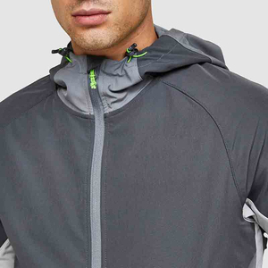 Chaquetas Impermeables de Nailon con Cierre, Ligeras, Tallas Grandes, Personalizables al por Mayor, Chaquetas Unisex Resistentes al Viento, Servicio OEM - Product Image 4