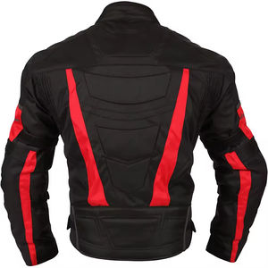 Veste de moto courte en textile de qualité professionnelle, fabrication OEM, export, fabricant de vêtements de moto - Product Image 5