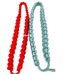 Cordon d'épaule tressé multicolore personnalisé – Fabricant d'aiguillettes pour uniformes cérémoniels - Product Image 3