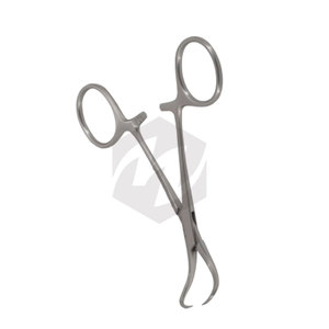 Pince à serviettes Backhaus pour main gauche, en acier inoxydable de qualité chirurgicale, instruments médicaux pour drapage et fixation des serviettes, autoclavable et antirouille - Product Image 5