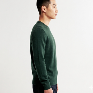 Custom Print Logo Eco-Friendly <b>Men's</b> Regular Fit Sweatshirt Heavyweight 100% Cotton Crew <b>Neck</b> Pullover Solid <b>Sweater</b> for Winter - Product Image 2
