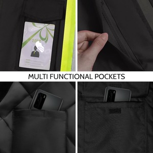 Custom Winter Safety <b>Jacket</b> Breathable Thermal Safety Wear Manufacturer Bulk Orders - Product Image 3
