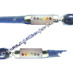 Guérison Sunstone Chakra Baguettes Feng Shui Gemstone Sculpté Artisanat Gravé - Product Image 5