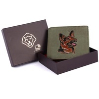 Penjualan Panas untuk Dompet Pria dari Kulit Sapi Asli dengan Desain Lipat Dua, Banyak Slot Kartu untuk Bisnis dan Perjalanan Dijual.