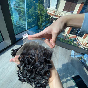 Extensions de cheveux bouclés pixie de luxe de haute qualité, couleur noire naturelle, cheveux vietnamiens pour femmes, prix de gros d'usine - Product Image 5