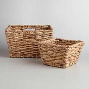 Laundry Basket Handmade Woven Storage <b>Hamper</b> <b>for</b> Bathroom Organization Wholesale Supplier Vietnam - Product Image 2