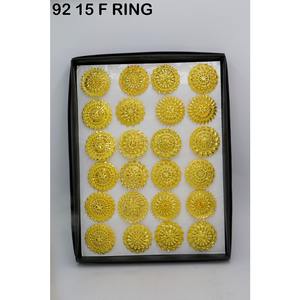 Anillos F al por mayor de Dubái, anillo de personaje personalizado, bonitos anillos de moda chapados en oro, joyería personalizada para niñas presentes - Product Image 4