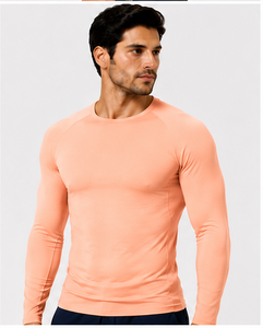High Quality Mens Scrub <b>Undershirt</b> <b>Long</b> <b>Sleeve</b> Breathable Medical Nursing Uniform Shirt Quick Dry Sweatproof Hospita - Product Image 6