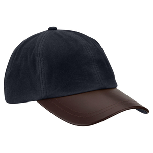Custom Quality Leather Baseball Cap Durable Water-Resistant Outdoor <b>Waterproof</b> Breathable Cotton <b>Hat</b> Sporty Style for Business - Product Image 3