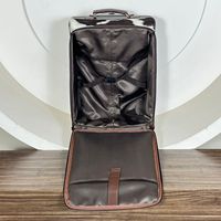 Valises de voyage à roulettes de luxe unisexe en cuir de vachette véritable durable 2026, nouveau motif floral, bagages à roulettes en cuir repoussé