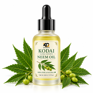 Aceite de Neem 100% Puro y Natural en Gel Líquido para el Cuidado de la Piel del Rostro, Cabello y Cuerpo, 30g, Envase en Lata/Barril/Tambor, Logotipo Personalizado - Product Image 1