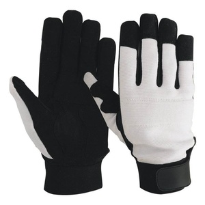Guantes de Seguridad Resistentes y Duraderos de Cuero Sintético Amara, Antideslizantes, Antiestáticos, Resistentes al Calor, con Puntas de los Dedos Texturizadas y Puño de Neopreno - Product Image 1