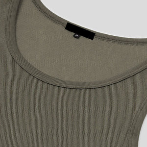 เสื้อกล้ามออกกำลังกายผู้ชายแบบไร้ตะเข็บทรงหลวมแฟชั่นเรียบง่ายเสื้อผ้าแขนกุดสำหรับฤดูร้อนวิ่งออกกำลังกายไซส์ใหญ่ - Product Image 6