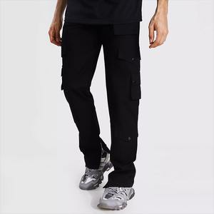 High Quality 100% Nylon <b>Men's</b> Casual Utility Cargo Pants Customizable Embroidery Multiple Pockets Hip Hop Streetwear <b>Work</b> Canvas - Product Image 6