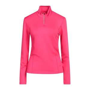 1/4 Zip Half-Zip Crew Neck <b>Lightweight</b> Washed 100% Cotton Quick Dry Breathable Athletic Track Jacket for Women High Sweatshirt - Product Image 3