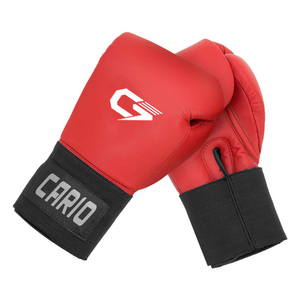 Guantes de Boxeo Personalizados Rojos y Azules, Marca Privada OEM, Guantes de Entrenamiento y Sparring de Cuero PU con Logotipo Personalizado para Hombres y Mujeres - Product Image 4