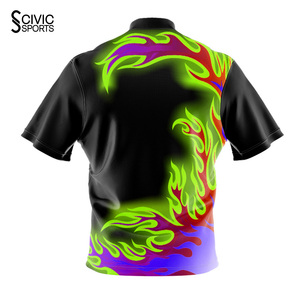 Camisetas de Boliche Personalizadas para Unisex, Ropa de Equipo Personalizada, Camiseta Polo Antibacteriana de Secado Rápido, 100% Poliéster - Product Image 6