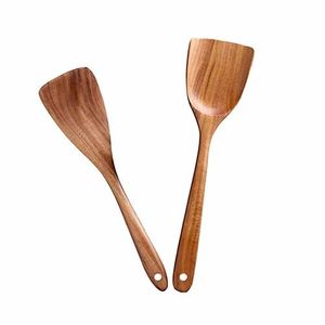 Cuchara de Madera Ecológica de Alta Calidad para Cocinar, Utensilio de Cocina Hecho a Mano de Madera Maciza, Seguro para Utensilios Antiadherentes y Uso Diario - Product Image 1
