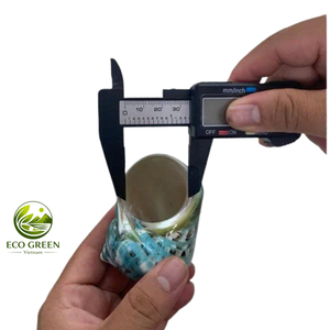 Conchas Marinas Decorativas Verdes Iridiscentes con Acabado de Madreperla para Decoración de Bodas, Relleno de Jarrones y Manualidades - Product Image 6