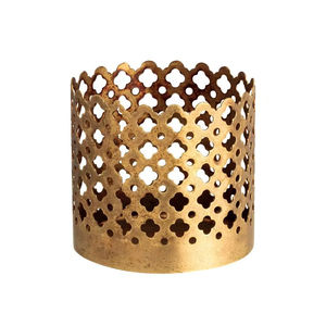 Portavelas Metálico Multiusos, Diseñado para Uso en Interiores y Exteriores, Decoración de Bodas e Iluminación Festiva - Product Image 1