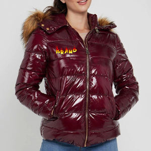 Veste matelassée longue et ample Boying pour femme, tendance, hiver, épaisse, chaude, pour les jours froids, à capuche, respirante, en coton - Product Image 1