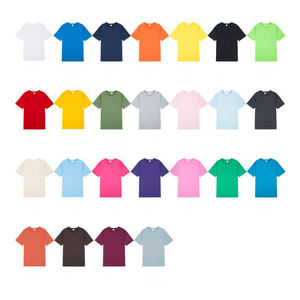 Camiseta Infantil Unisex de Alta Calidad, 180 GSM, 100% Algodón Peinado, Logotipo Personalizado, 18 Colores, Cuello Redondo, Informal, Transpirable - Product Image 2