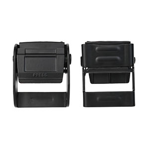 Boucle à came robuste de 50 mm, 1200 kg (2646 lb), en acier doux et alliage de zinc, revêtement noir, pour sangle de fixation - Product Image 4