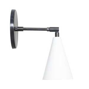 Minimalist Wall Mounted Desk Lamp Black Metal Adjustable Arm Office Lighting Fixture Indoor Home Decor - Product Image 2
