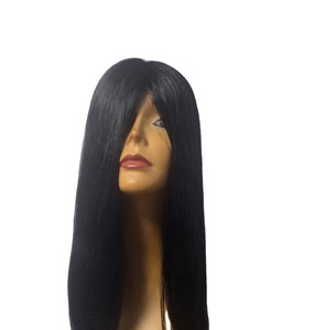 Light <b>Brown</b> Brazilian Remy Human Hair Topper for Women High Density 150% Tangle Free 20 Inches <b>Medium</b> Length Glueless for Base - Product Image 1