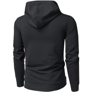Men's Hooded Casual Eco-Friendly Winter Solid 100% Cotton <b>Tracksuits</b> for Jogging Running Training Wear Made in Pakistan - Product Image 3