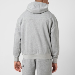 Sudadera con Capucha de Alta Calidad para Hombre, Clásica, de Color Sólido, Gruesa, Cálida y Acogedora, Forrada de Felpa, Informal, para Uso Diario y al Aire Libre - Product Image 3